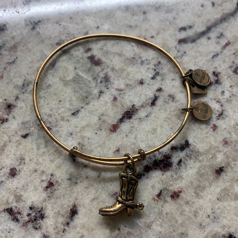 ⭐️Final Price⭐️ Cowboy Boot Alex and Ani Bracelet